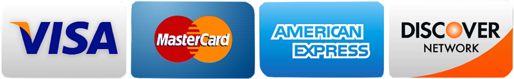 Visa Mastercard American Express Discover